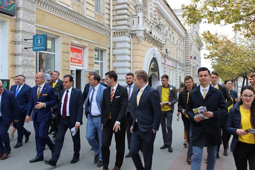 Siegfried Mureşan la Chişinău. Lansarea PNL în campania pentru alegerile europarlamentare, 21.04.2019 