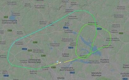 Traseul realizat de avionul SU 1492 (Flightradar)