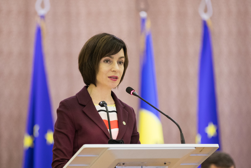 Maia Sandu, Premierul R. Moldova (gov.md)