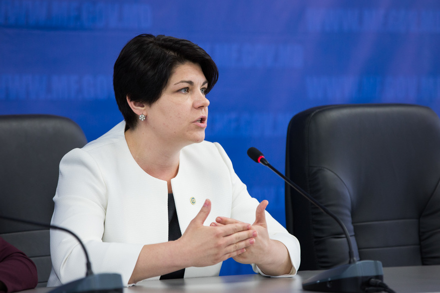 Natalia Gavriliţa, ministrul Finanţelor din R. Moldova