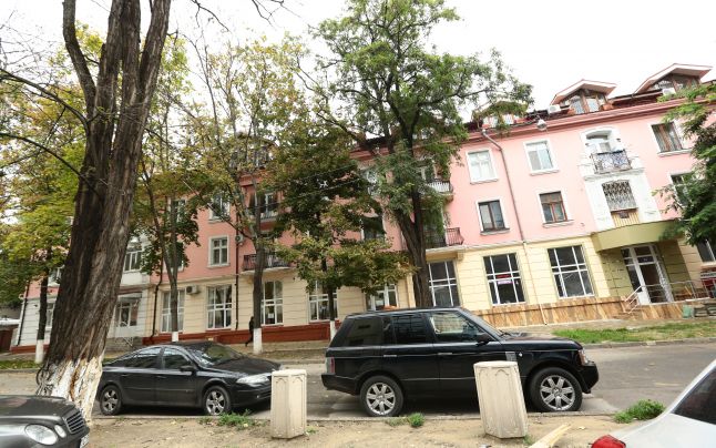 Casa lui Vlad Plahotniuc din strada Bulgară din centrul Chişinăului