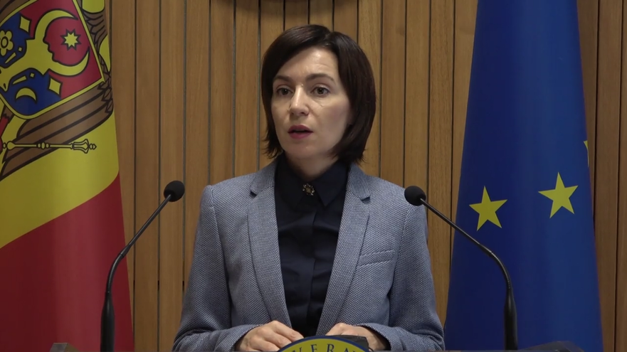 Maia Sandu, prim-ministrul R. Moldova