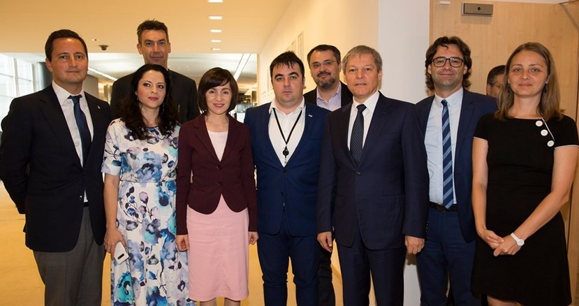 Intrevederea Maiei Sandu cu membrii delegaţiei României din cadrul grupului Renew Europe din PE (gov.md)
