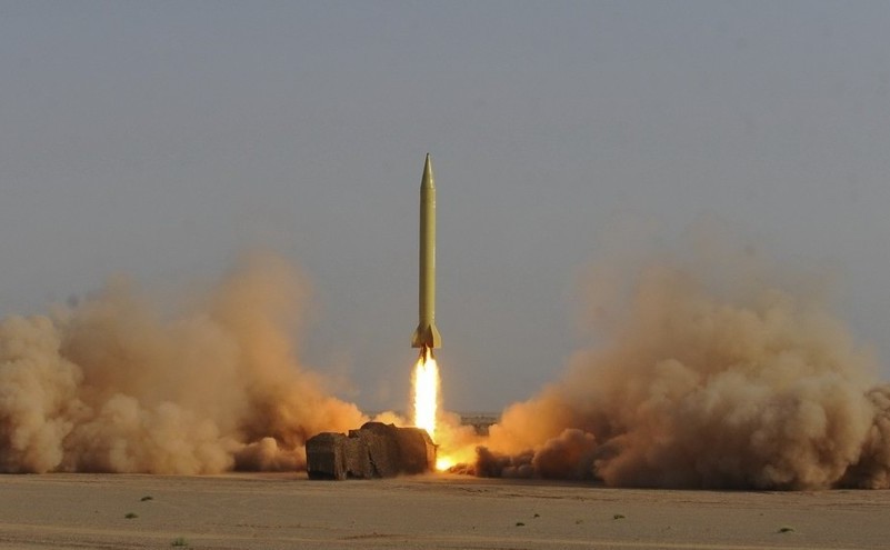 Rachetă balistică Shahab-3 lansată în timpul unui exerciţiu militar în Iran, iunie 2011