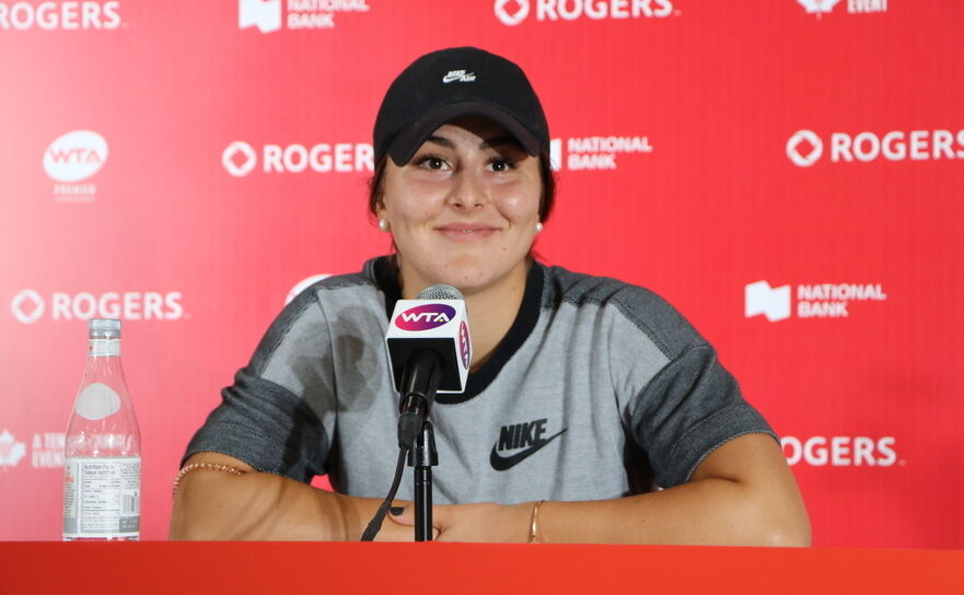 Bianca Andreescu Rogers Cup  2019 (Maria Matyiku / Epoch Times)