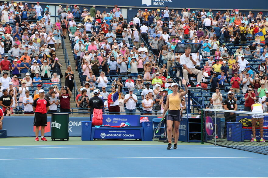 Halep Brady Rogers Cup 2019 (Maria Matyiku / Epoch Times)