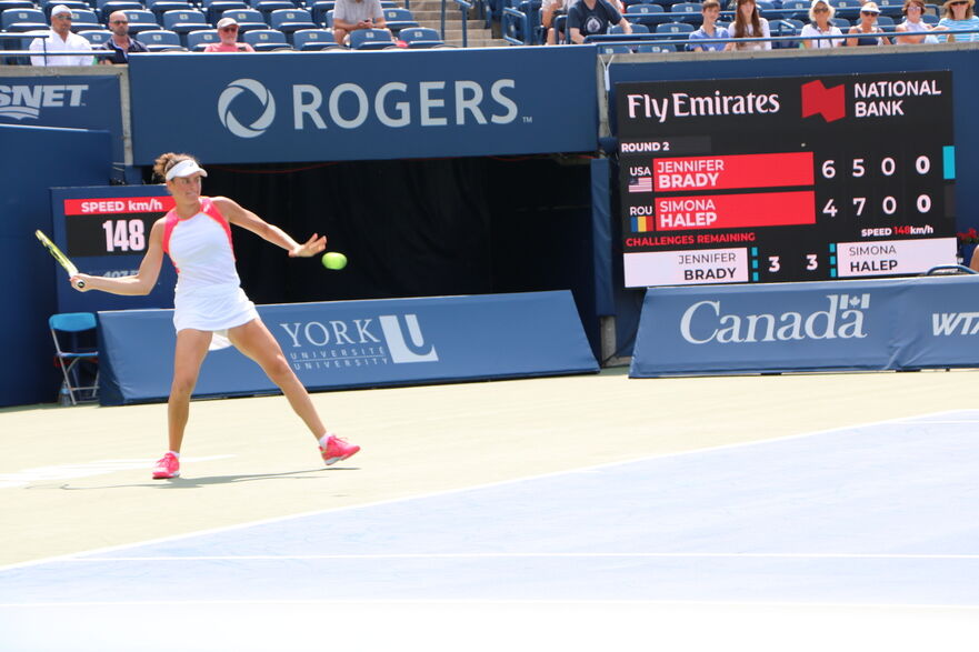 Jennifer Brady Rogers Cup 2019 (Maria Matyiku / Epoch Times)