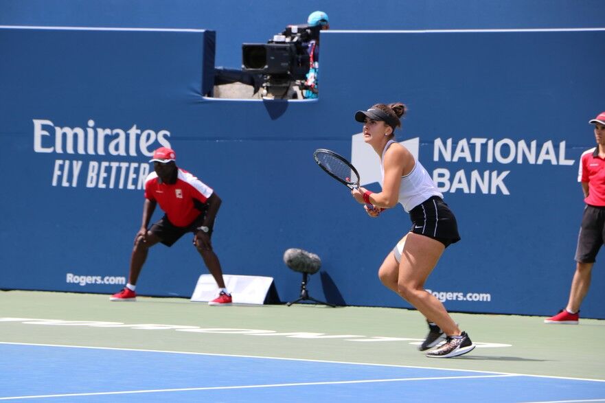 Bianca Andreescu Rogers Cup 2019 (Maria Matyiku / Epoch Times)