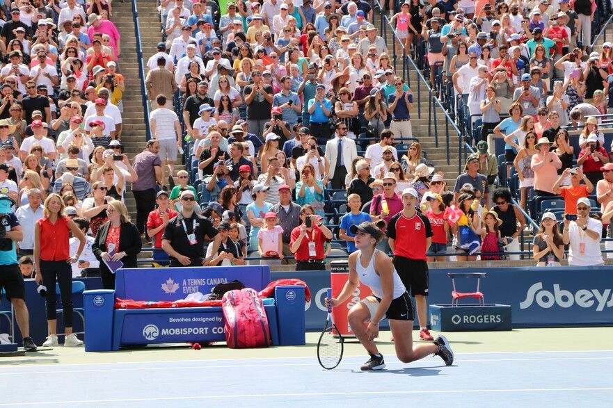 Bianca Andreescu Rogers Cup 2019 (Maria Matyiku / Epoch Times)