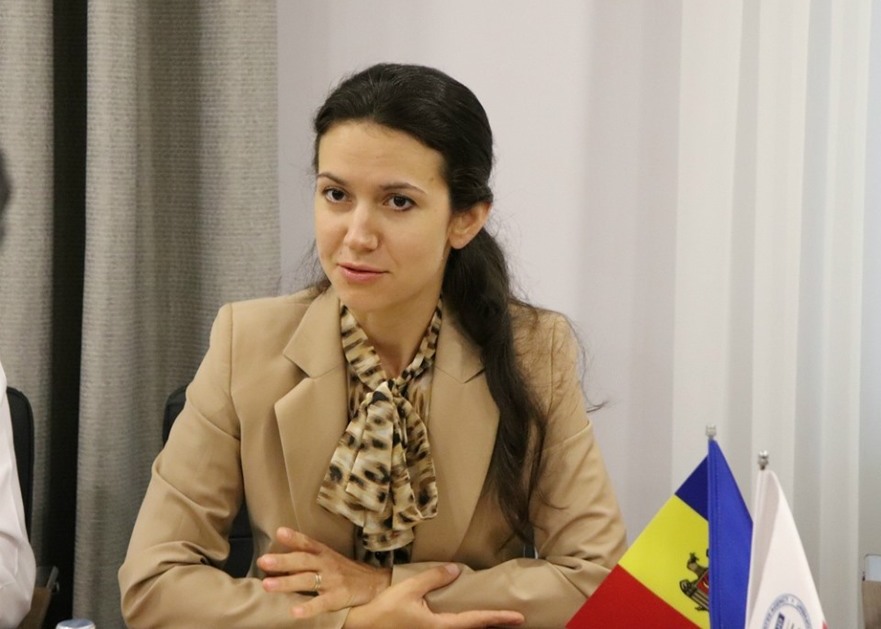 Olesea Stamate, ministrul Justiţiei din R. Moldova (facebook.com/MJ)