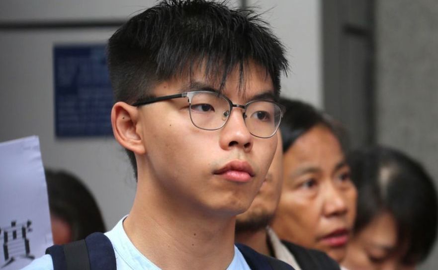 Joshua Wong, unul dintre cei mai hotărâţi apărători ai indenpendenţei oraşului Hong Kong