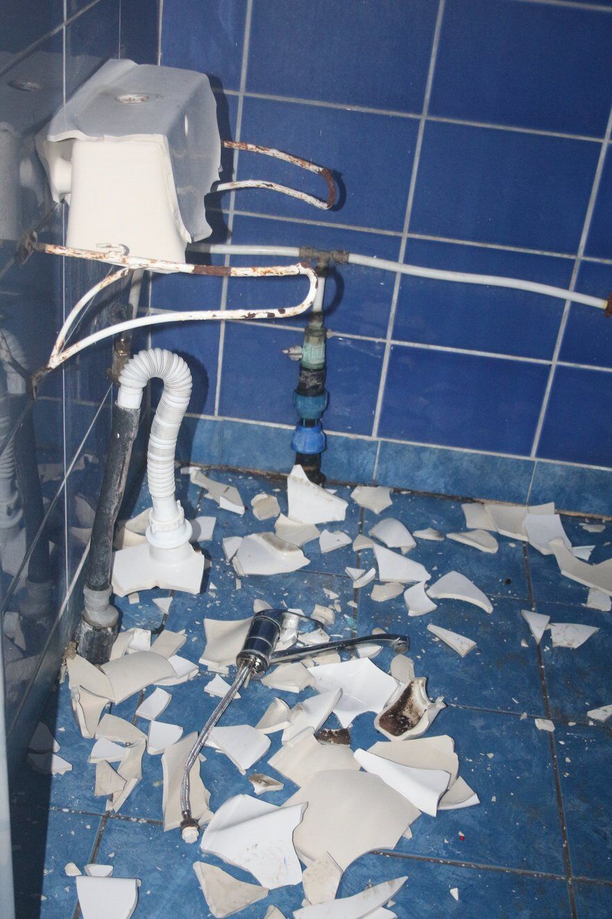 Şcoala din Clejani, devastata de trei minori. (Facebook - Giurgiu pe surse)