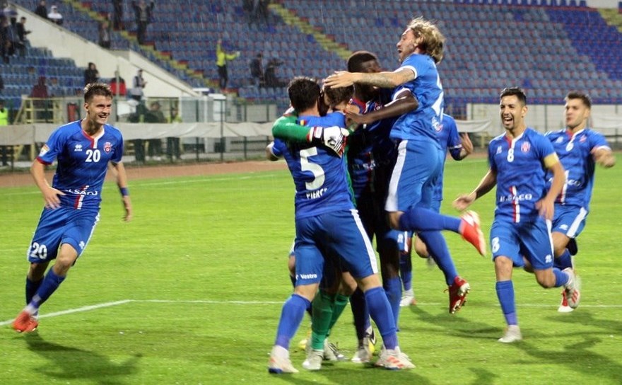 FC Botoşani - CFR Cluj 4-2 după loviturile de departajare, în optimile de finală ale Cupei României la fotbal. (Fotbal Club Botoşani/facebook)