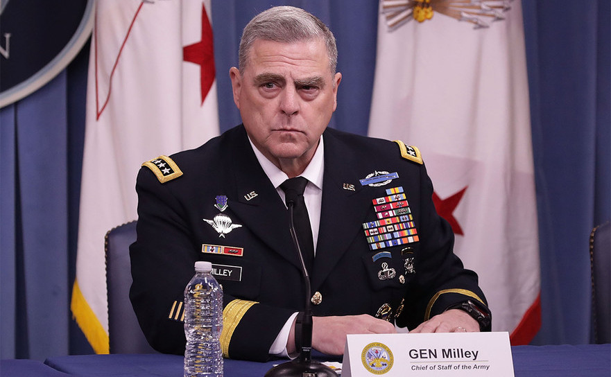 Generalul Mark Milley, şeful armatei americane