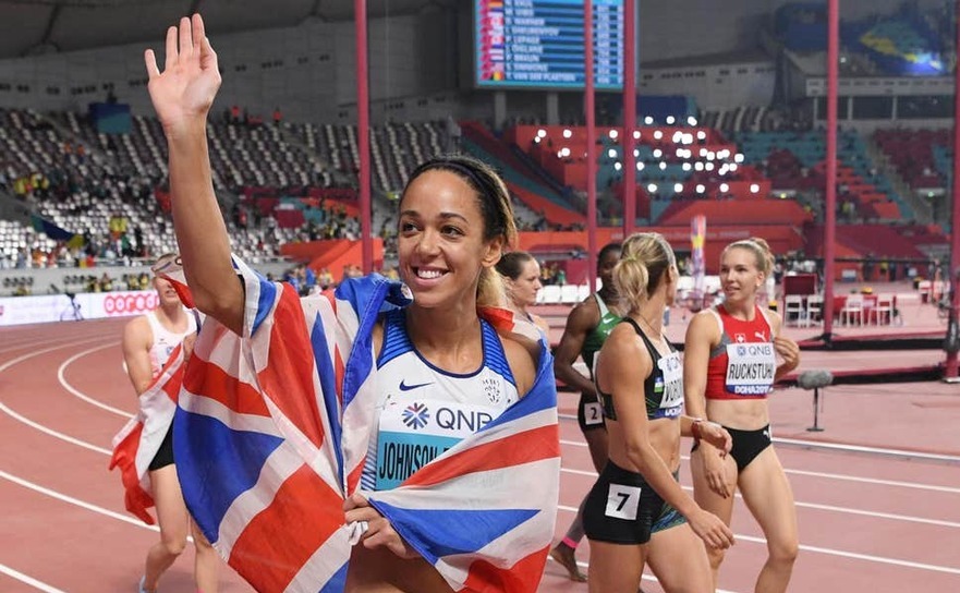 Atleta britanică Katarina Johnson-Thompson.