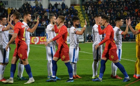 FC Botoşani - FCSB 0-2 în etapa a 16-a a Ligii I de fotbal. (Fotbal Club Botoşani/facebook)