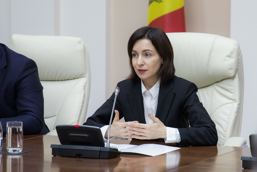 Maia Sandu, premierul R. Moldova