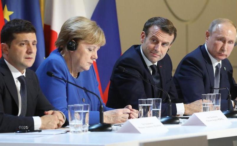 Summit la Paris în format Normandia, pentru evoluţia din estul Ucrainei (Ludovic Marin/ AFP / Getty Images)