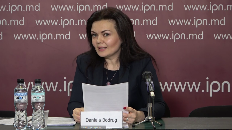 Daniela Bodrug, prim-vicepreşedintele Mişcării Antimafie