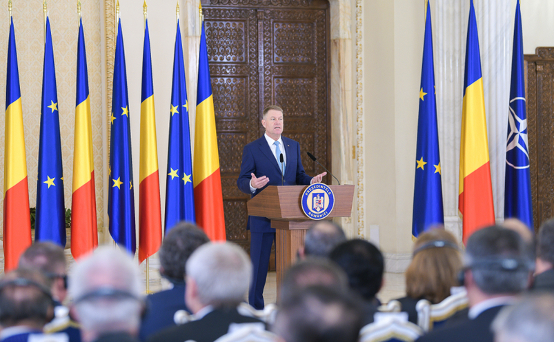 Klaus Iohannis, la Palatul Cotroceni, 16 ianuarie 2020 (presidency.ro)