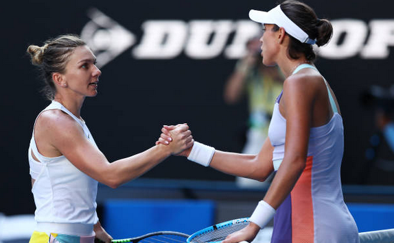 Simona Halep şi spaniola Garbine  Muguruza la Australian Open.
