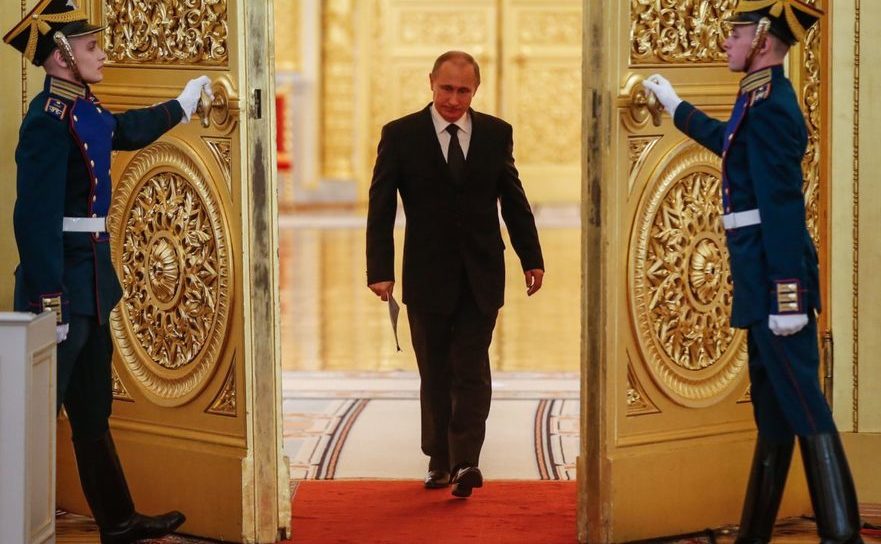Vladimir Putin la Kremlin