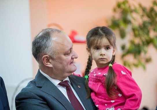 Igor Dodon, „vizită de lucru” în raionul Hânceşti, înaintea alegerilor parlamentare noi (facebook.com/Dodon Igor)