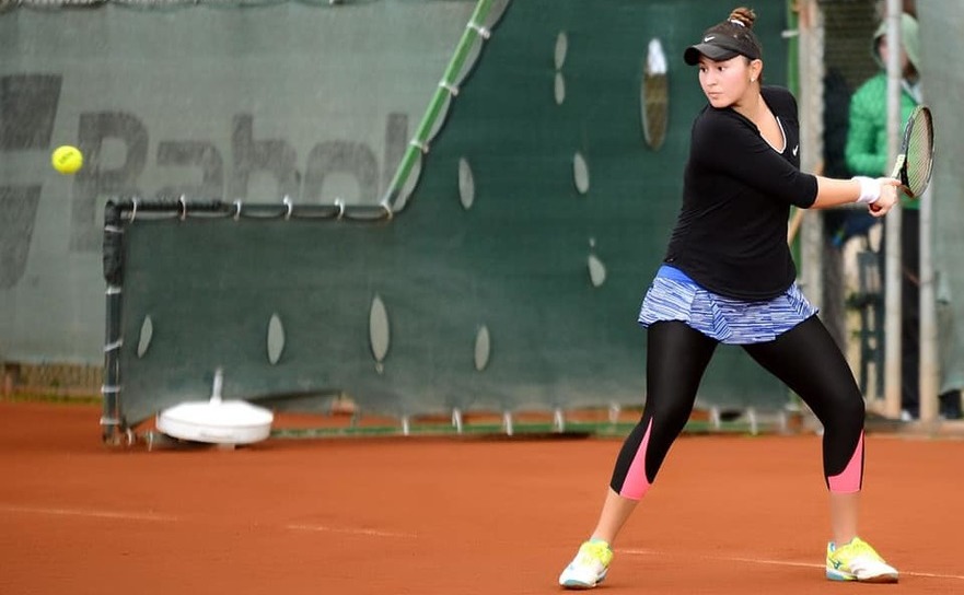 Jucătoarea română de tenis Ilona Ghioroaie.