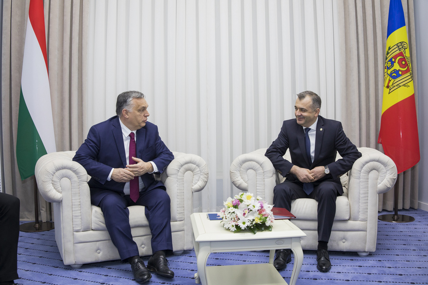 Viktor Orban şi Ion Chicu, la Chişinău