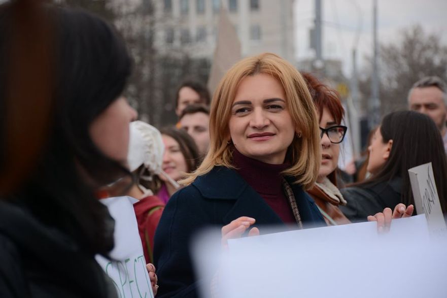 Doina Gherman, deputat PAS în Parlamentul R. Moldova (facebook.com/PAS)