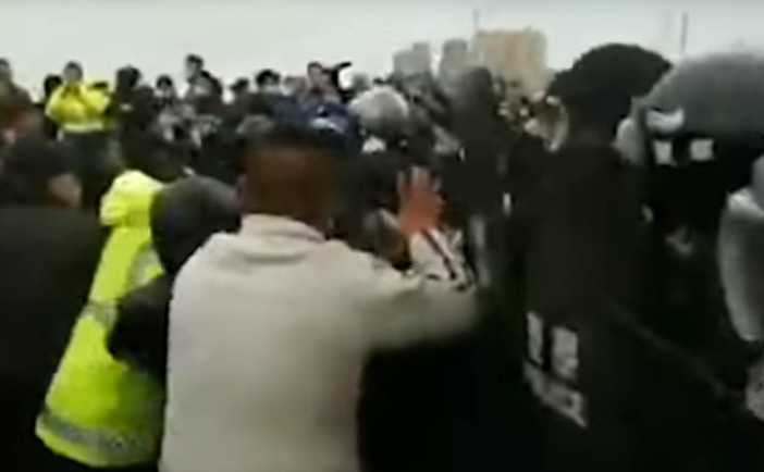 Violenţe la graniţa provinciei Hubei (Captură video)