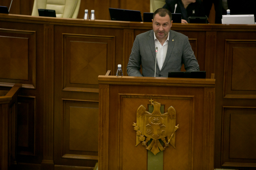 Petru Frunze, deputat PAS în Parlamentul R. Moldova (parlament.md)