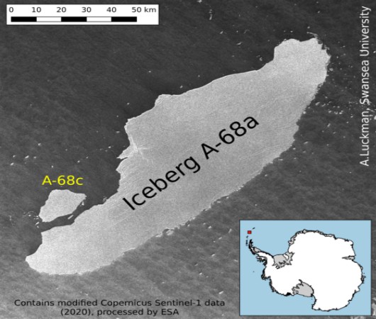 Iceberg A-68