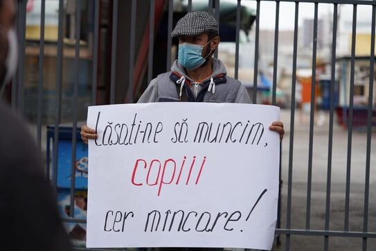 Protest la Piaţa Centrală din Chişinău (facebook.com/Ilian Caşu)