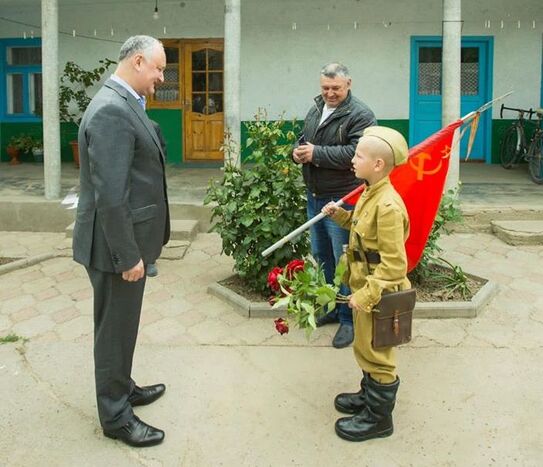 Igor Dodon, la Cahul în plină pandemie (facebook.com / Igor Dodon)