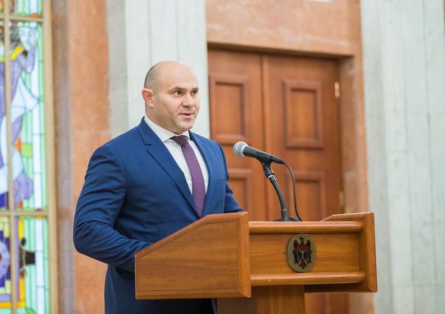 Pavel Voicu, ministrul de Interne de la Chişinău (gov.md)