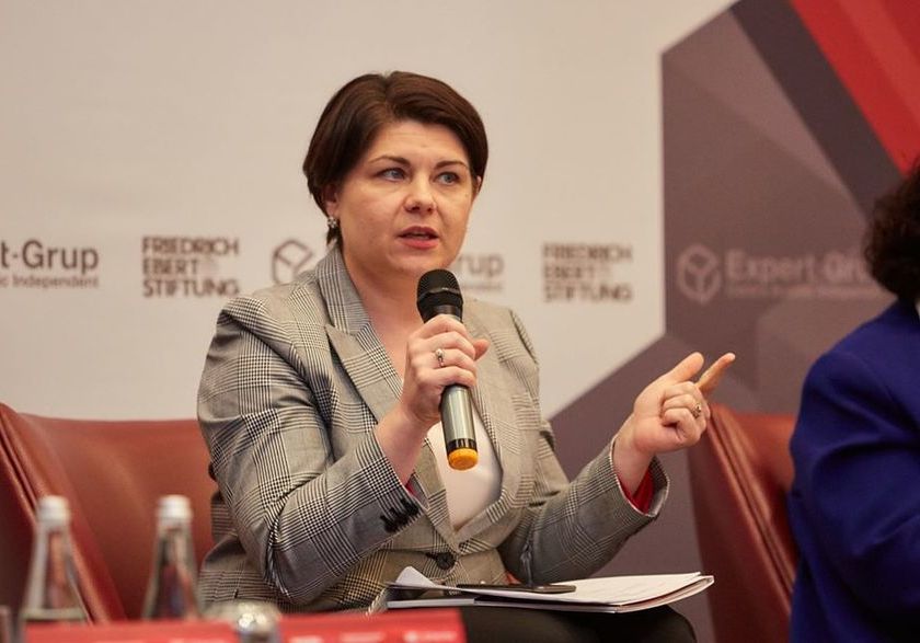 Natalia Gavriliţa, ex-ministru al Finanţelor al R. Moldova (facebook.com/Expert-Grup)
