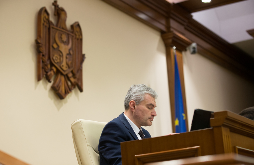 Alexandr Slusari, deputat al Platformei DA în Parlamentul R. Moldova (parlament.md)