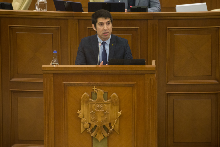 Mihai Popşoi, deputat PAS în Parlamentul R. Moldova (parlament.md)