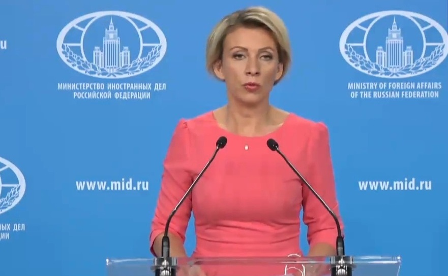 Maria Zaharova purtătoarea de cuvânt a Ministerului de Externe rus