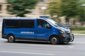 Jandarmeria in Bucuresti (Epoch Times România)