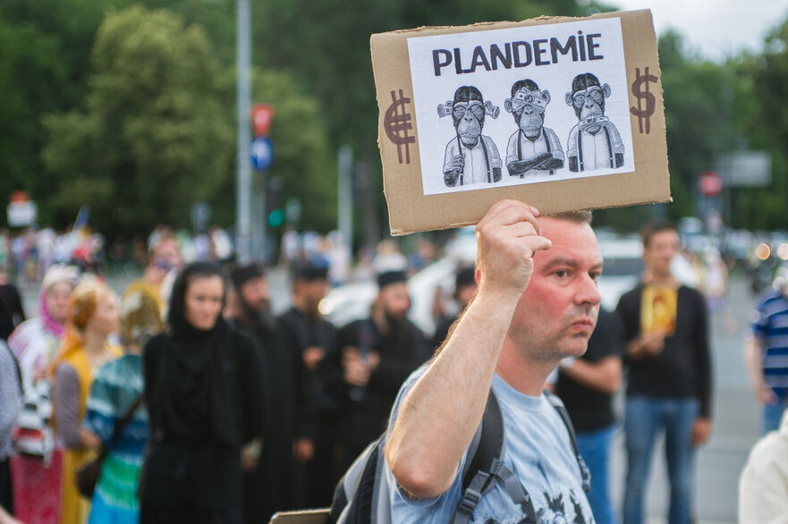 Protest in Piata Victoriei (arhiva) (Epoch Times România)