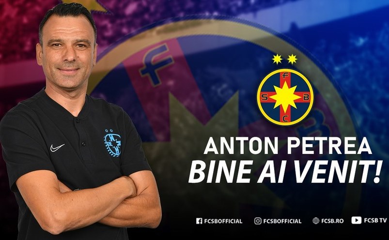 Anton Petrea, instalat oficial în funcţia de antrenor al FCSB.
