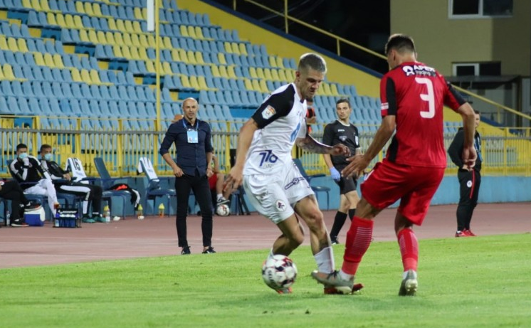 Gaz Metan Mediaş - Astra Giurgiu 0-4, în play-off-ul Ligii I la fotbal. (gaz-metan-medias.ro)