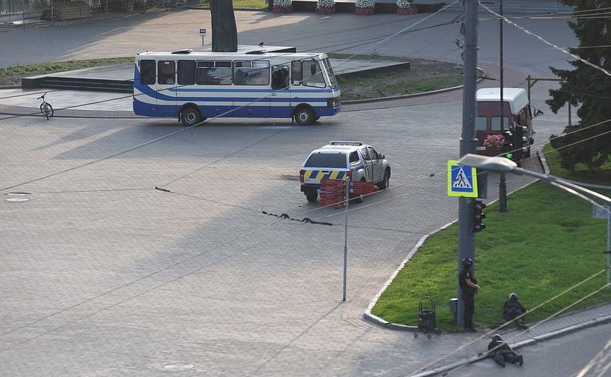 Incident cu ostatici în oraşul Lutsk