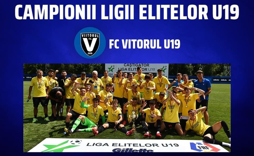 FC Viitorul Constanţa a cucerit Liga Elitelor la Under-19. (Viitorul FC/facebook)