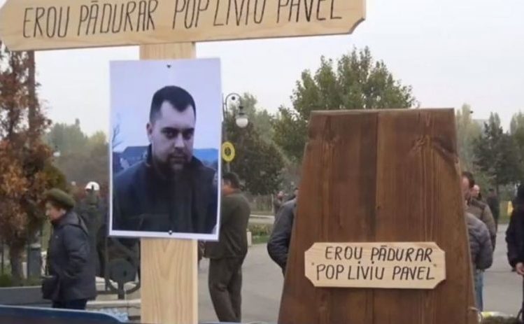 În memoria tânărului pădurar Pop Liviu Pavel ucis anul trecut