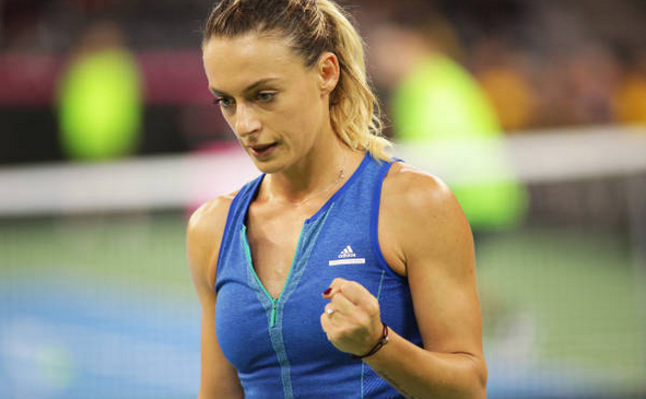 Jucătoarea română de tenis Ana Bogdan. (Getty Images)