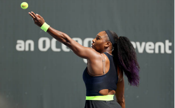 Jucătoarea americană de tenis Serena Williams.