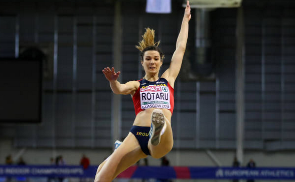 Atleta română Alina Rotaru.